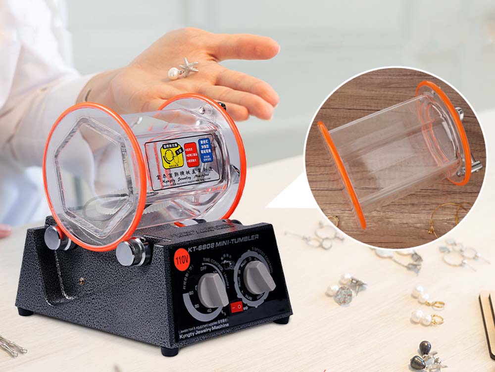 How to Clean and Polish Jewelry with a Tumbler Polisher?