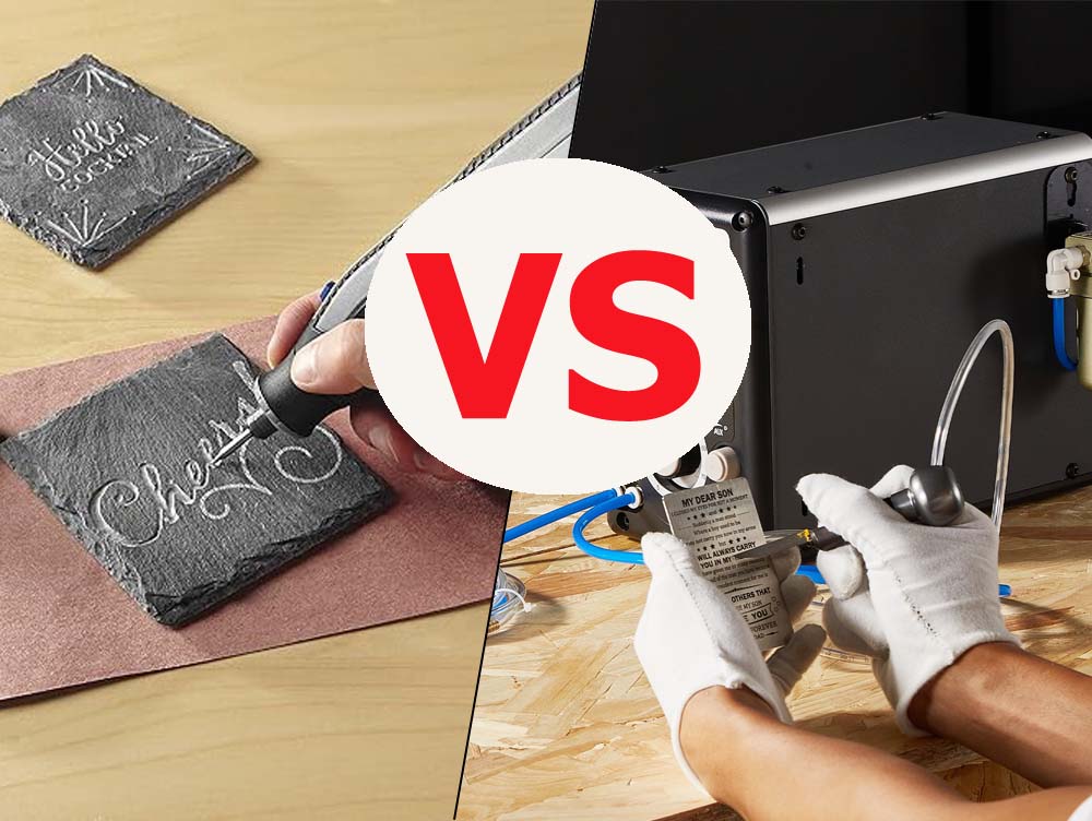 Rotary Tool Engraving vs. Pneumatic Engraver: Key Differences