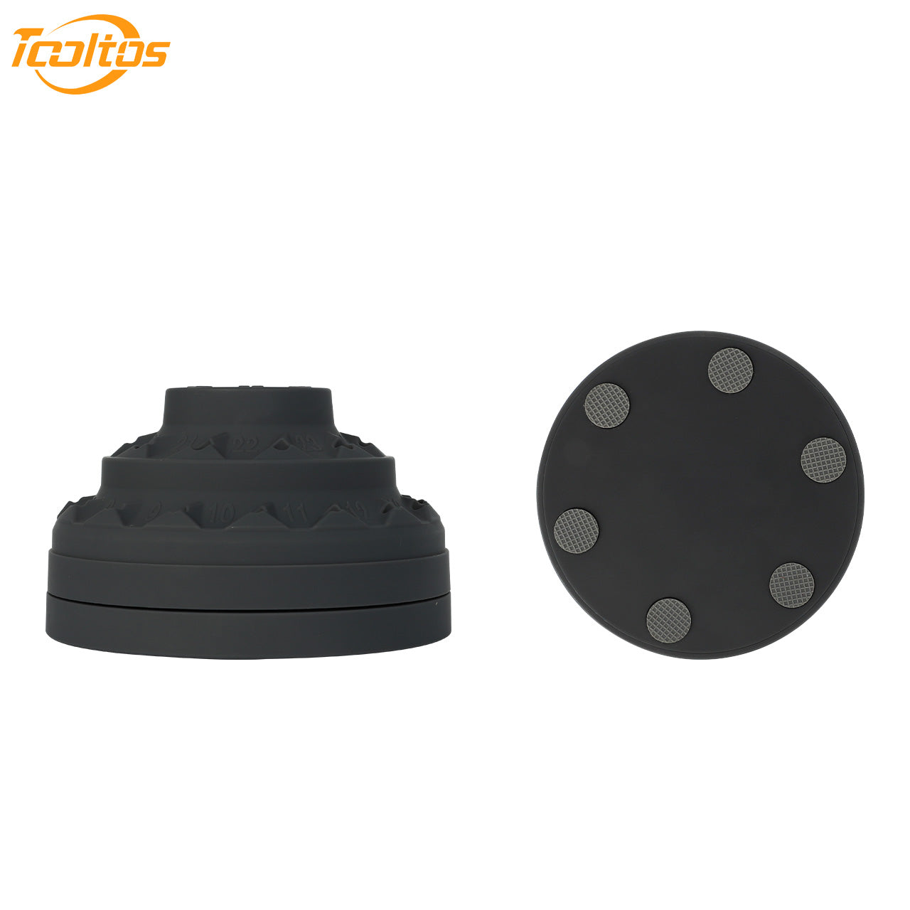 Tooltos gray base only rotating bur holder 32 slots without dust cover