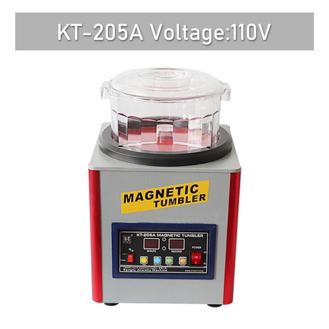 Tooltos Jewelry Tool 110V KT-205A Magnetic Tumbler Polishing Machine