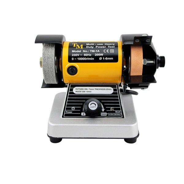 200W Multi-Purpose Benchtop Double Head Jewelry Polishing and