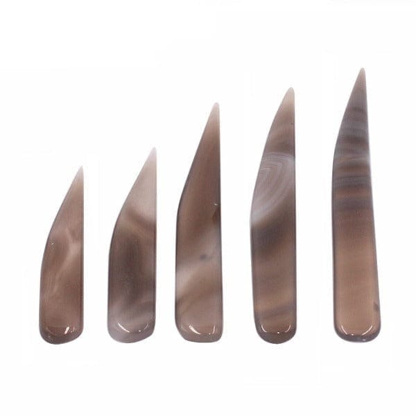 Couteau de polissage naturel agate de 9cm bijoux de polissage outils de Couteau de polissage naturel agate de 9cm bijoux de polissage outils de