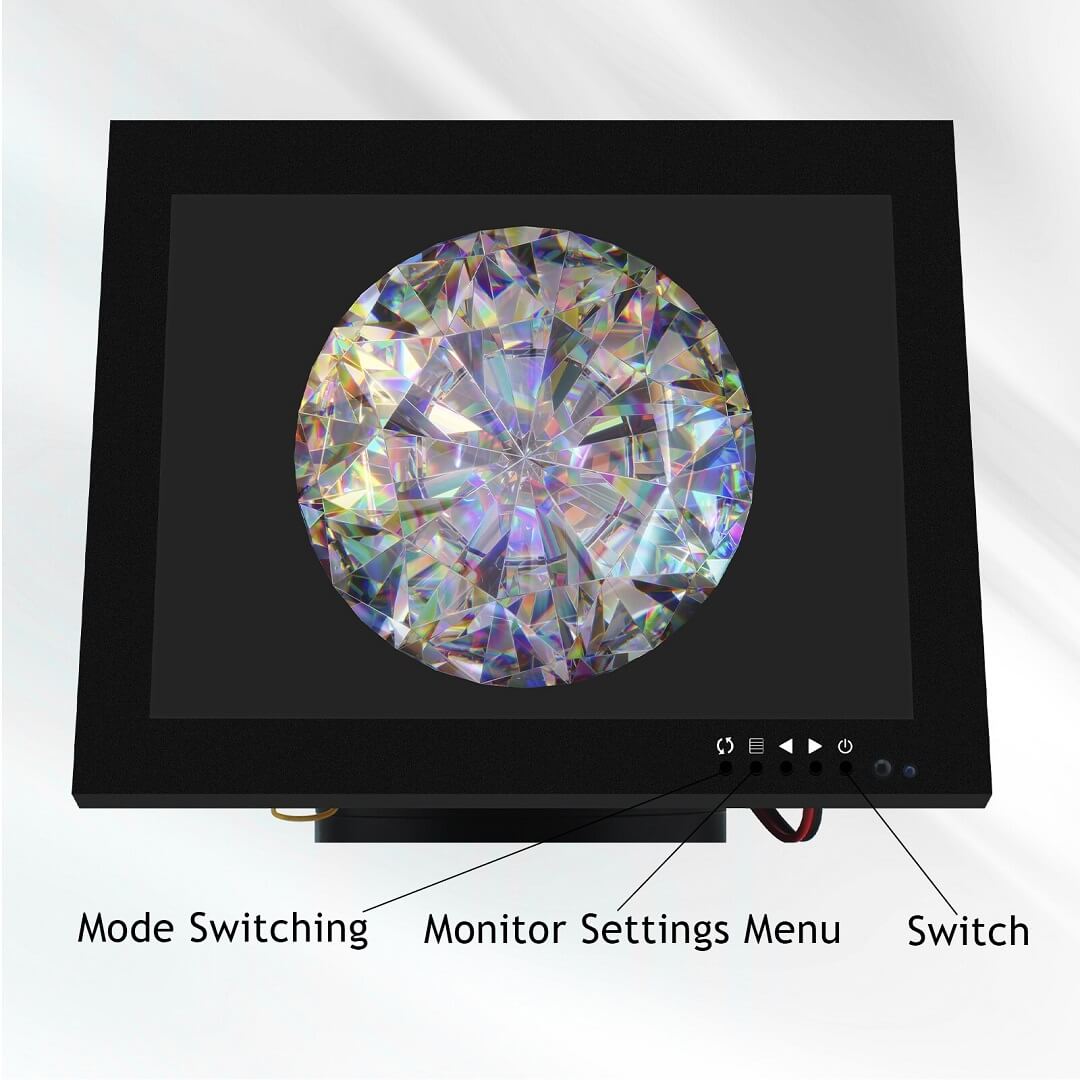 Tooltos Jewelry Tool Digital Microscope Jewelry Diamond Color Viewer