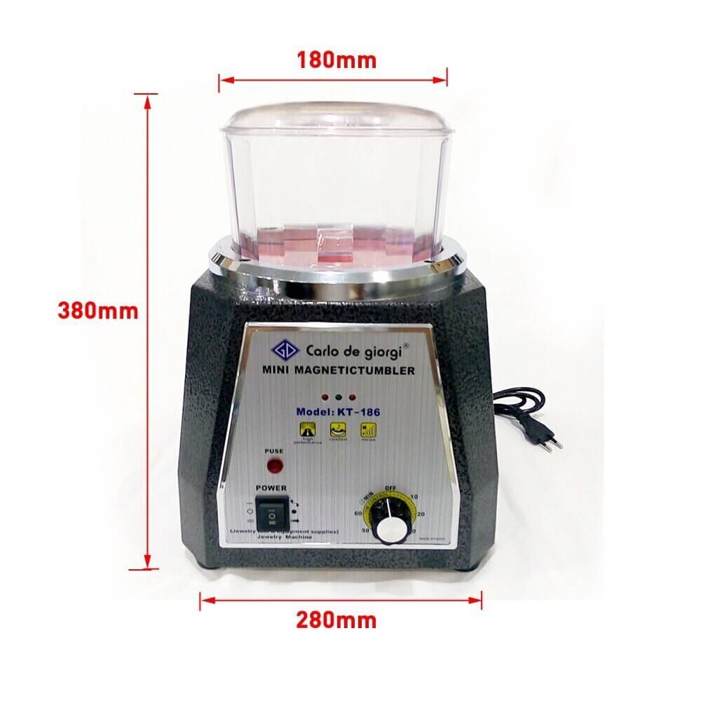 Tooltos Jewelry Tool KT-186 Magnetic Tumbler Polishing Machine