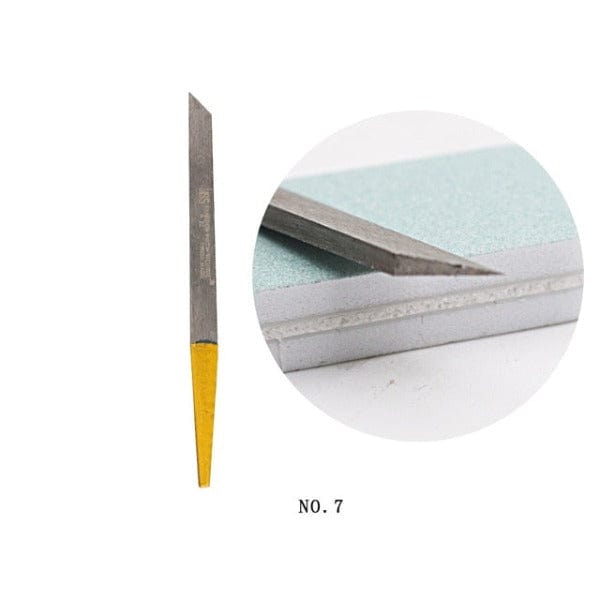 Tooltos Jewelry Tool No.7 Pneumatic Impact Cutting Engraving Knife