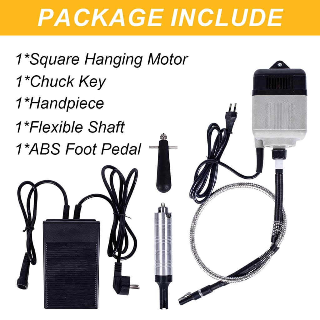 Tooltos Jewelry Tool Square Jewelry Hanging Flexible Shaft Machine