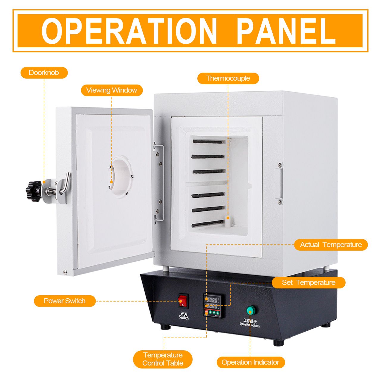 Tooltos Lost Wax Casting Oven for Jewelry Making