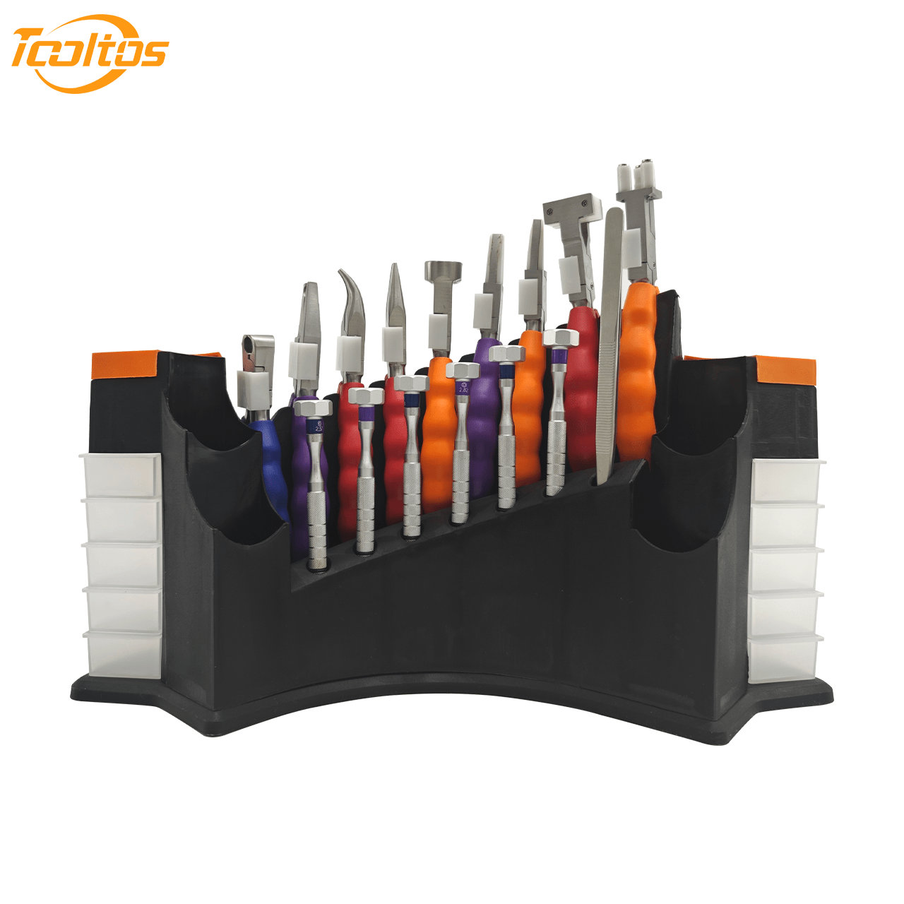 Tooltos Jewelry Tools Tooltos 14 Pcs Precision Repair Tool Kit for Jewelry Optical and Watch Repair with Stainless Steel Pliers and Screwdrivers