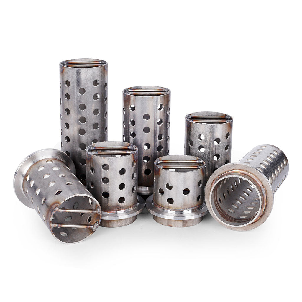 Tooltos Jewelry Tools Tooltos 3.5 inch Perforated Stainless Steel Casting Flask Wall Flanged Vacuum Casting Plaster Mold