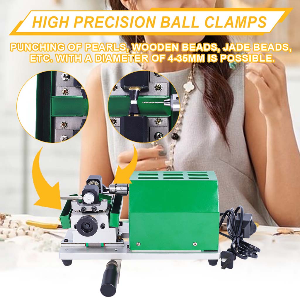 Tooltos Jewelry Tools Tooltos 6500RPM Jewelry Beads Holing Pearl Drilling Machine