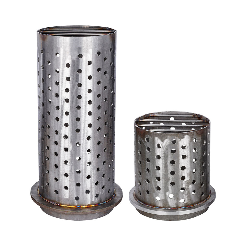 Tooltos Jewelry Tools Tooltos 8.6 inch Perforated Stainless Steel Casting Flask Wall Flanged Vacuum Casting Plaster Mold