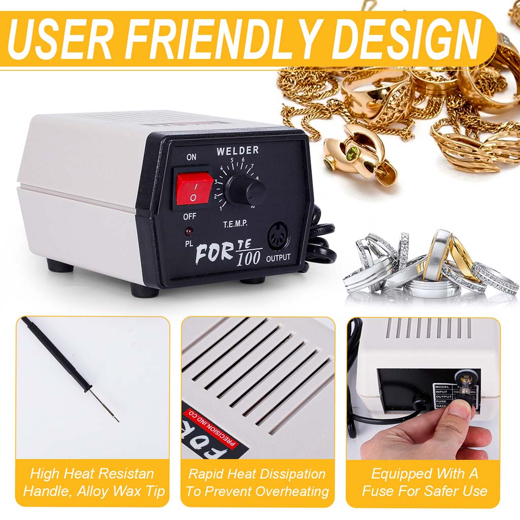 Tooltos Jewelry Tools Tooltos Mini Instant Heating Jewelry Electric Wax Welder
