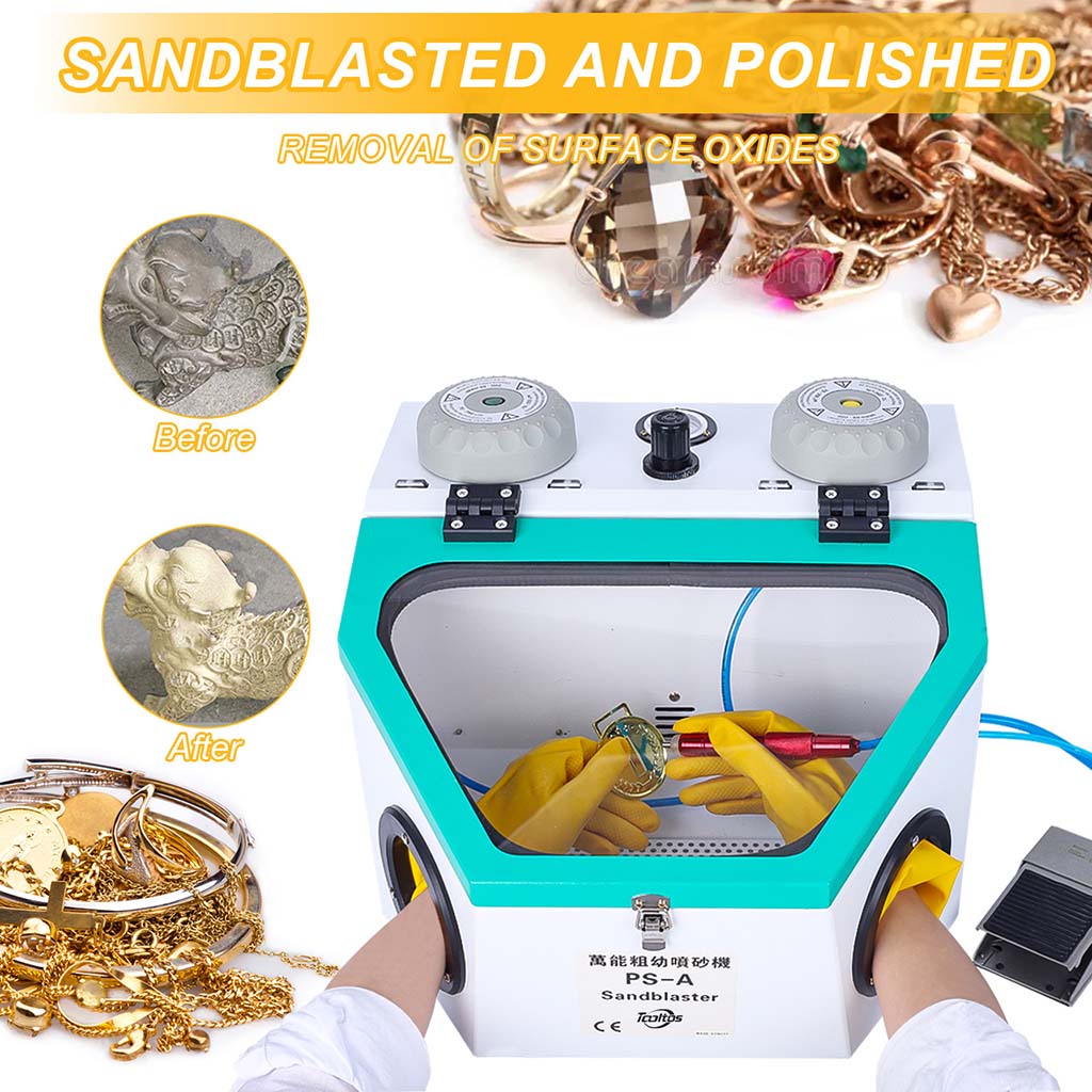 Tooltos Jewelry Tools Tooltos PS-A Pen-type Universal Jewelry Sandblaster Dry Sandblasting Machine