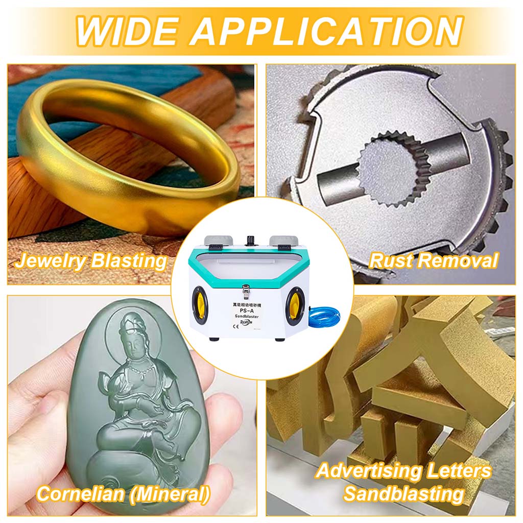 Tooltos Jewelry Tools Tooltos PS-A Pen-type Universal Jewelry Sandblaster Dry Sandblasting Machine