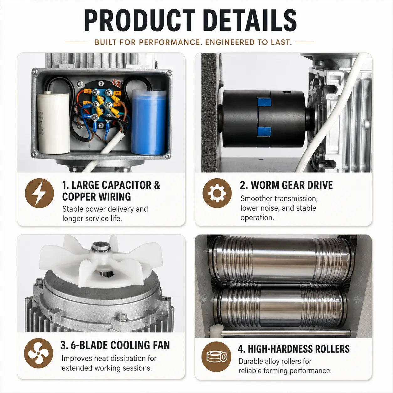 Tooltos Tooltos 550W Variable Speed Electric Jewelry Rolling Mill