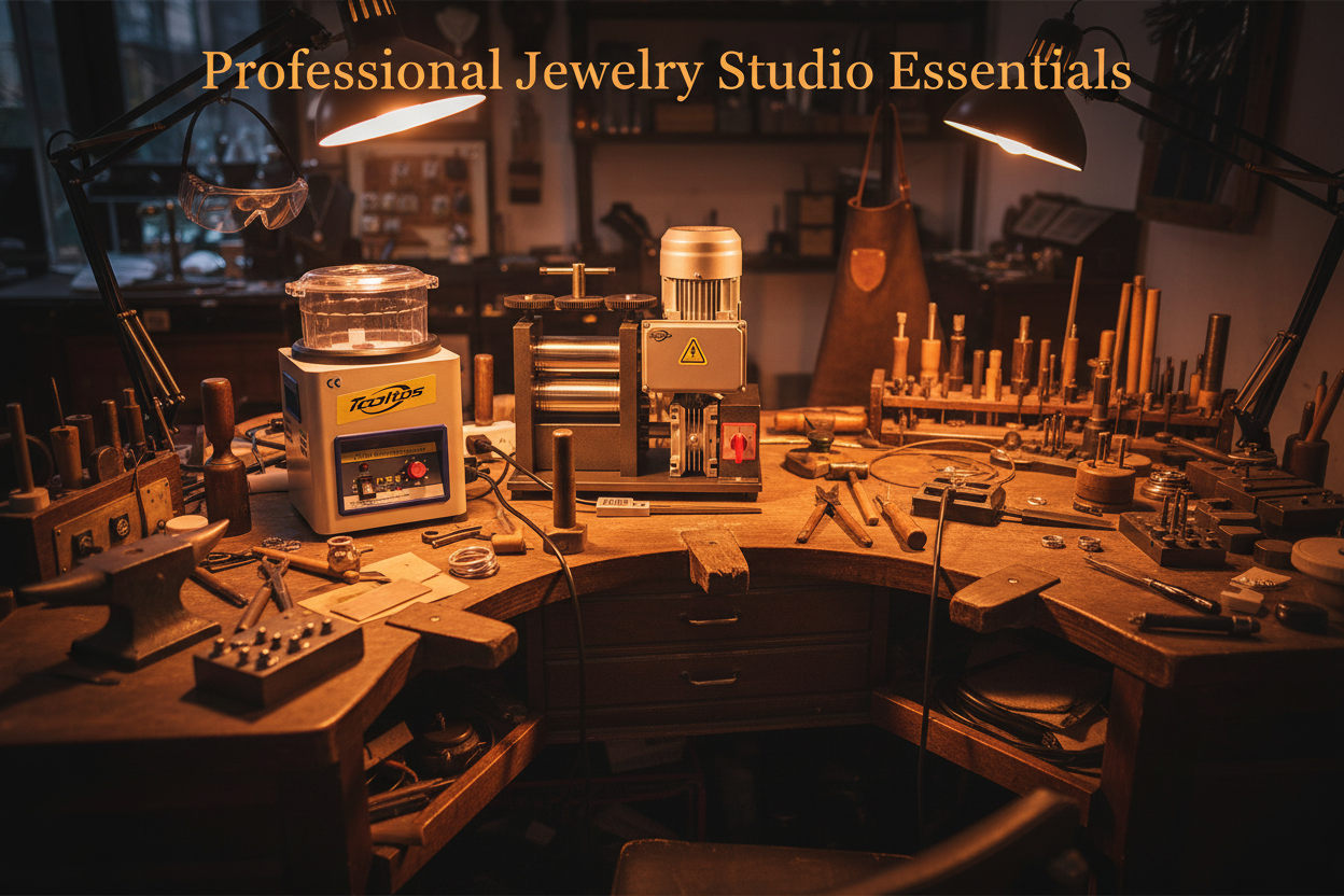 Professional Jewelry Studio Essentials - Tooltos Jewelry Making Tools and Equipment