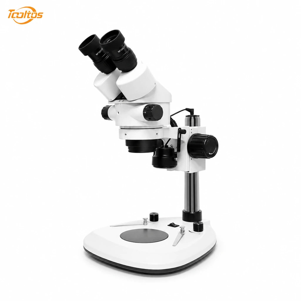 Tooltos HH-MS06A stereo microscope for jewelry inspection 7X-45X zoom main view