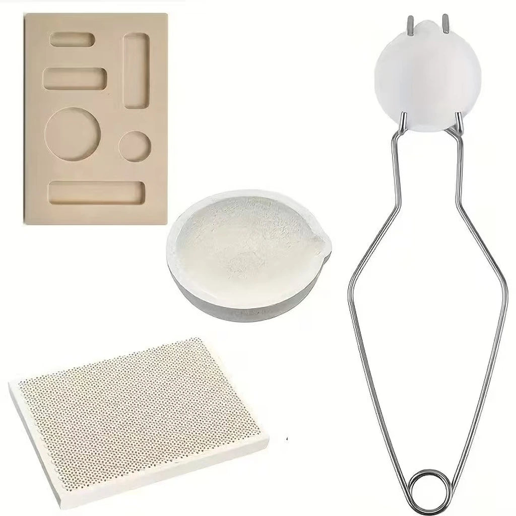 Tooltos Goldsmith Melting Bowl and Casting Bench Tool Set Main View