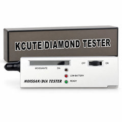 Diamond and moissanite tester with packaging box
