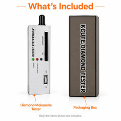 Diamond and moissanite tester package contents