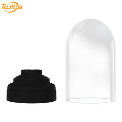 Tooltos 360 rotating bur holder with 32 slots in black complete set with dust cover