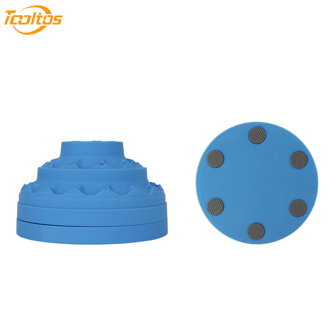 Tooltos blue base only rotating bur holder 32 slots without dust cover