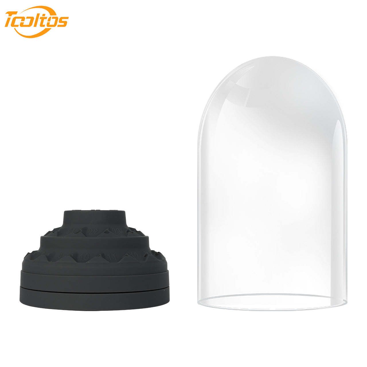 360 Rotating Bur Holder with 32 Slots in Gray Complete Set