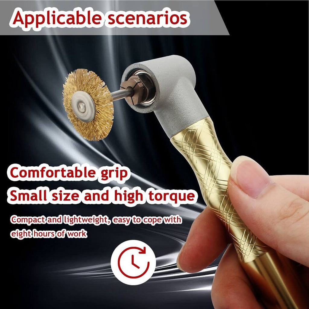 90 Degree Right Angle Quick Change Handpiece Dremel Flex Shaft Attachm Tooltos Jewelry Tools