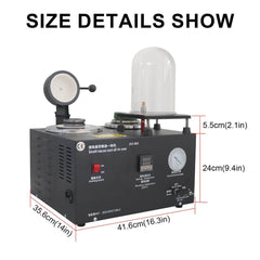 Tooltos Jewelry Tool Digital Display Cast Vacuum and Melting Machine