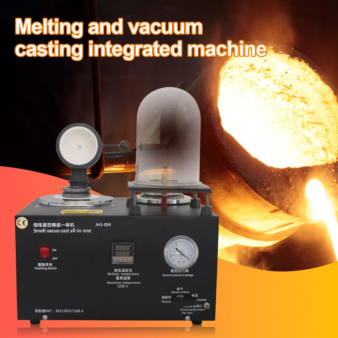 Tooltos Jewelry Tool Digital Display Cast Vacuum and Melting Machine