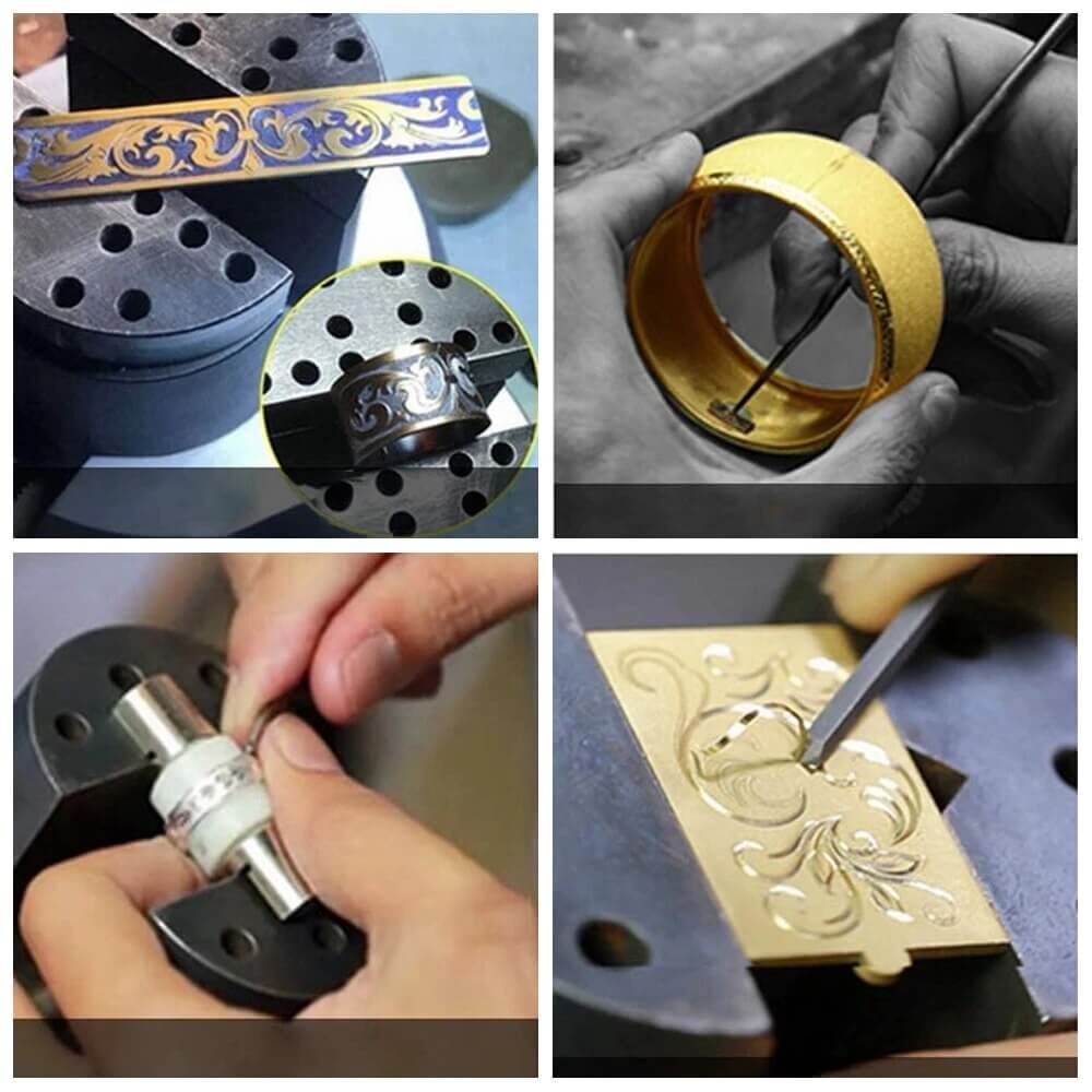Handpieces Hammer Engraving Tools Metal Steel For Pneumatic Graver