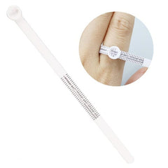 Tooltos Jewelry Tool Korea sizer Ring Size Ruler Finger Size Measure with Magnifier
