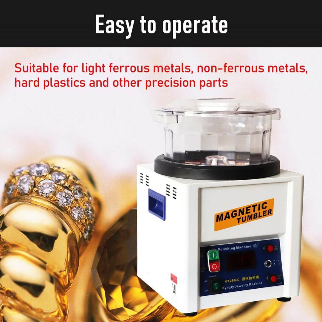 Tooltos Jewelry Tool KT-280C Magnetic Tumbler Polishing Machines