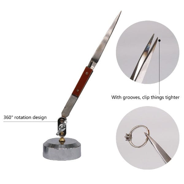 Clip Rotation Tools Multi-directional rotation Welding auxiliary clip CrossLock Tweezer ...