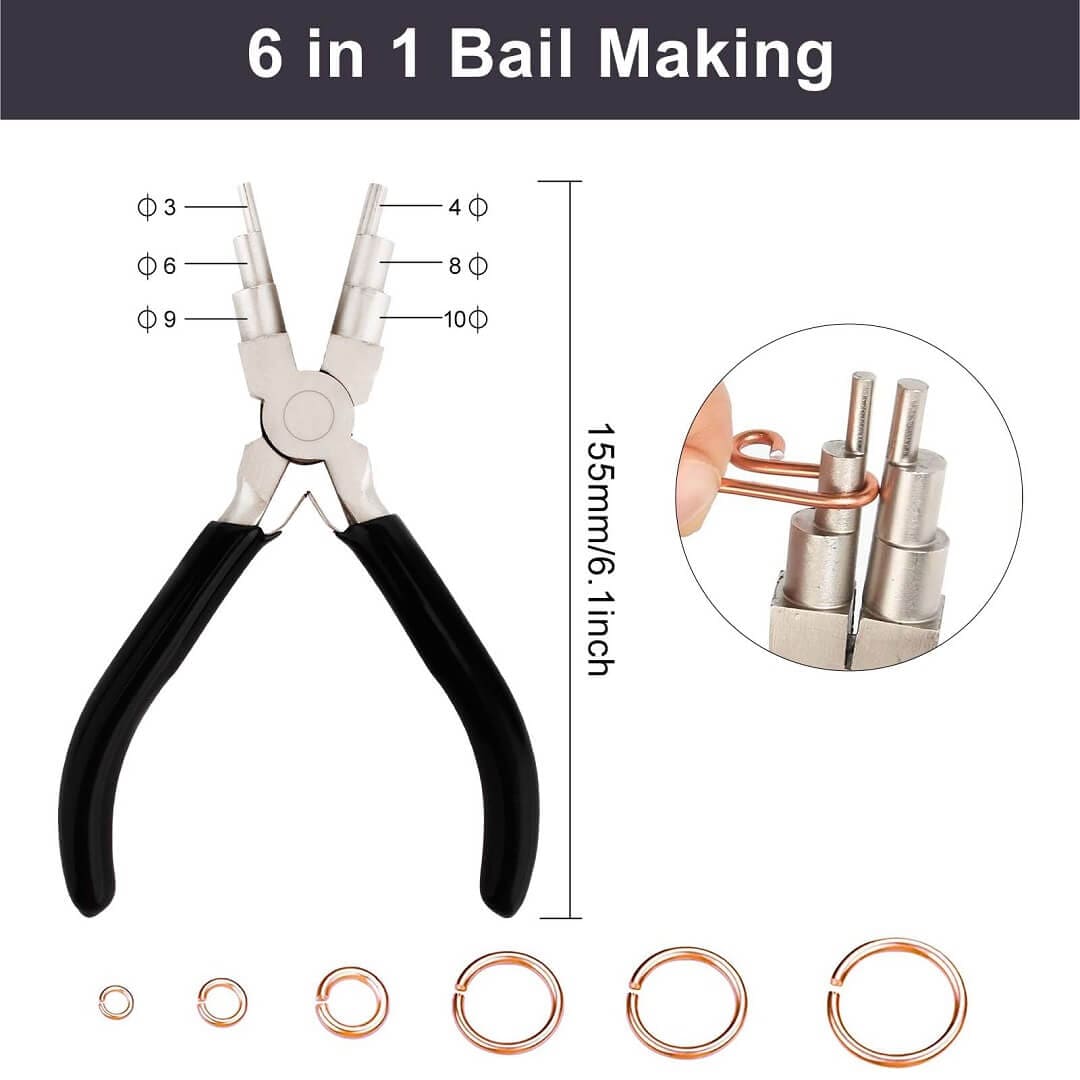 Tooltos Jewelry Tool Wire Bending / End / Cutting Pliers