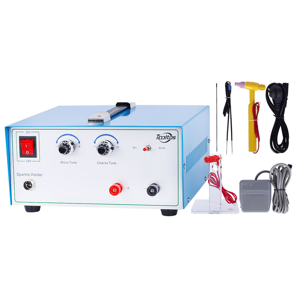 Tooltos Jewelry Tools 110V Tooltos 80A Blue Pulse Sparkle Jewelry Spot Welding Machine