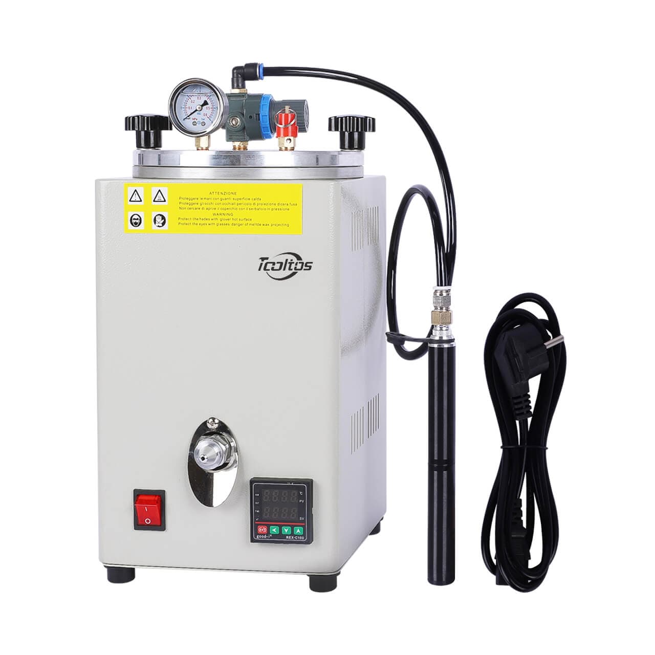 Tooltos Digital Control Wax Injection Machine | Manual Air Pump 350W ...