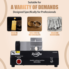 Tooltos Jewelry Tools 220V TOOLTOS Gold and Silver Jewelry Cutting Machine 220V