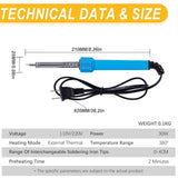 Tooltos Jewelry Tools 30W Tooltos 60W Pen Type Electric Soldering Iron Wax Welding Tools