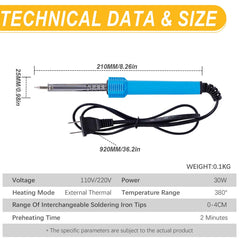 Tooltos Jewelry Tools 30W Tooltos 60W Pen Type Electric Soldering Iron Wax Welding Tools