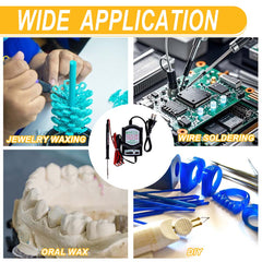 Tooltos Jewelry Tools 6W 6W Pen Type Adjustable Voltage Electric Soldering Iron Wax Welding Tools