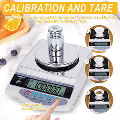 Tooltos Jewelry Tools Digital Precision Analytical Electronic Balance  for Jewelry Laboratory