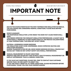 Tooltos Jewelry Tools Dual Layer Jewelry Casting Burnout Furnace 1150°C with Separation Plate - Tooltos