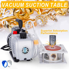 Tooltos Jewelry Tools Small Jewelry Vacuum Casting Suction Table