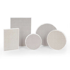 Tooltos Jewelry Tools Square and Round Honeycomb Ceramic Welding Plate Quartz Refractory Brick