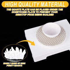 Tooltos Jewelry Tools Square Ceramic Welding Plate Quartz Refractory Brick