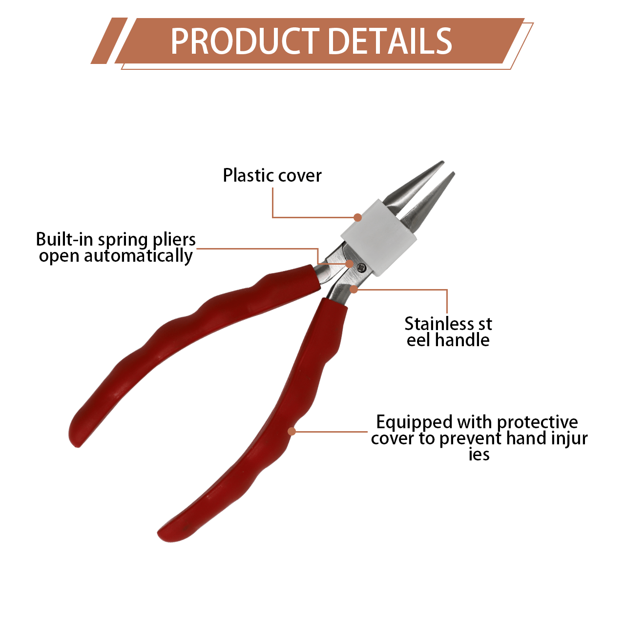 Tooltos Jewelry Tools Tooltos 14 Pcs Precision Repair Tool Kit for Jewelry Optical and Watch Repair with Stainless Steel Pliers and Screwdrivers