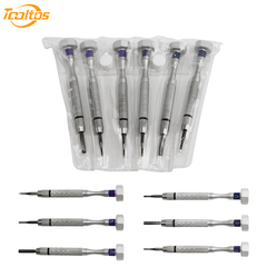 Tooltos Jewelry Tools Tooltos 14 Pcs Precision Repair Tool Kit for Jewelry Optical and Watch Repair with Stainless Steel Pliers and Screwdrivers