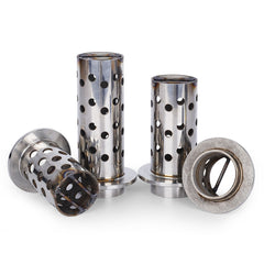 Tooltos Jewelry Tools Tooltos 2 inch Perforated Stainless Steel Casting Flask Wall Flanged Vacuum Casting Plaster Mold