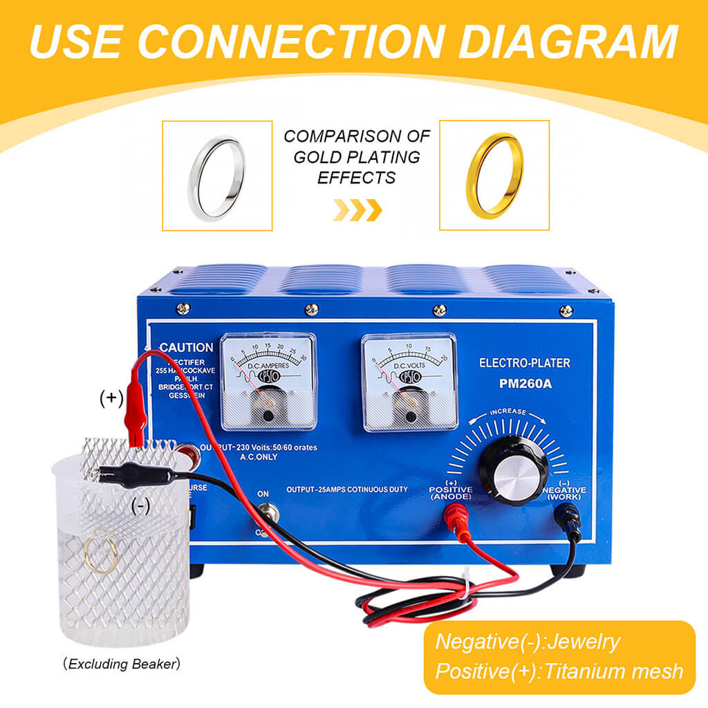 Electroplating Rectifier 110V Gold Silver Platinum Electroplating 110V ...